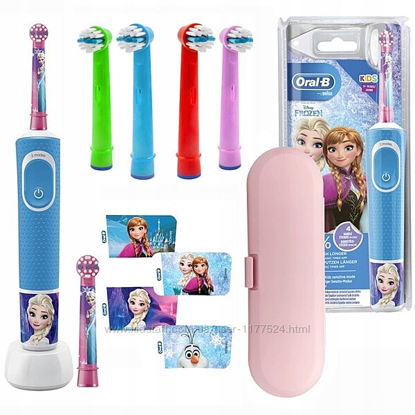 Зубна щітка електрична акумуляторна Oral-B Kids Frozen