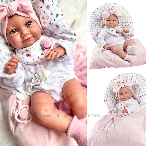 Оригінальний пупс Nica 40 см, відомого іспанського бренду Llorens