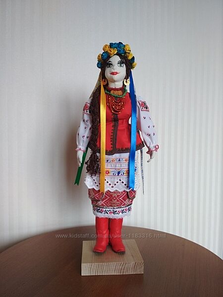 Лялька українка, кукла для декору, сувенір, подарунок