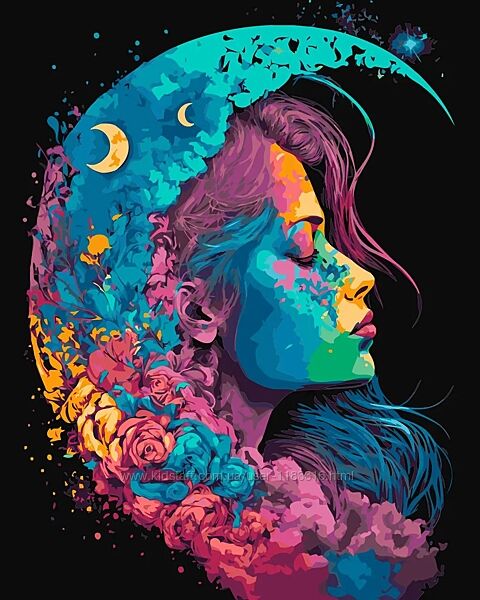 Картини за номерами. Різні варіанти