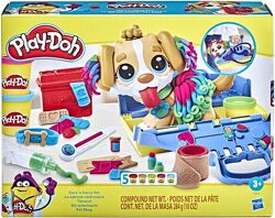 Play-Doh оригинал Зоомагазин Pet Store Care & Carry Vet Прием у ветеринара