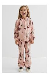 Худі та джогери утеплені на флісі H&M на дівчинку комплект костюм штани 