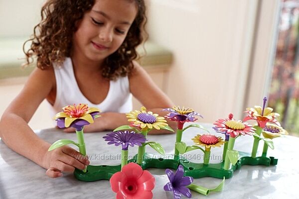 Эко Конструктор Собери букет Green Toys Build-a-Bouquet Floral оригинал сша