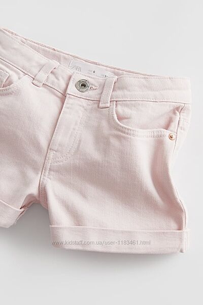 Модные джинсовые шорты бермуды Zara 11-12 лет