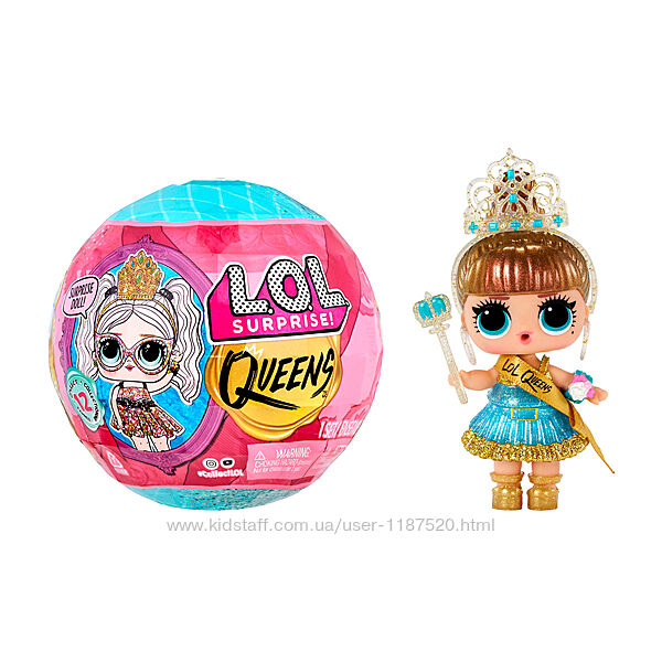 Игровой набор с куклой LOL Surprise Queens Королевы лол Кукла 579830
