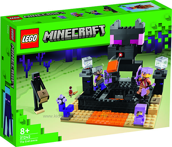 Конструктор 21242 LEGO Minecraft Конечная арена Края Майнкрафт лего Дракон