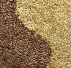 Семена льна золотого настоящее качество польза очищение ЖКТ омега3, 300 гр