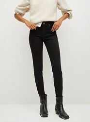 Черные джинсы MANGO, высокий рост, 34, 50, 52р, оригинал