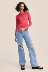 Широкие длинные джинсы от Mango, все размеры, Испания, оригинал