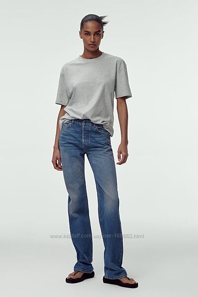Прямые джинсы relaxed от Zara, 36р, оригинал 