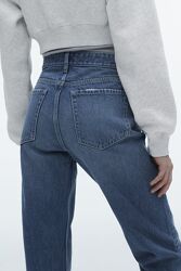 Прямые джинсы от Zara, 34, 36р, оригинал 