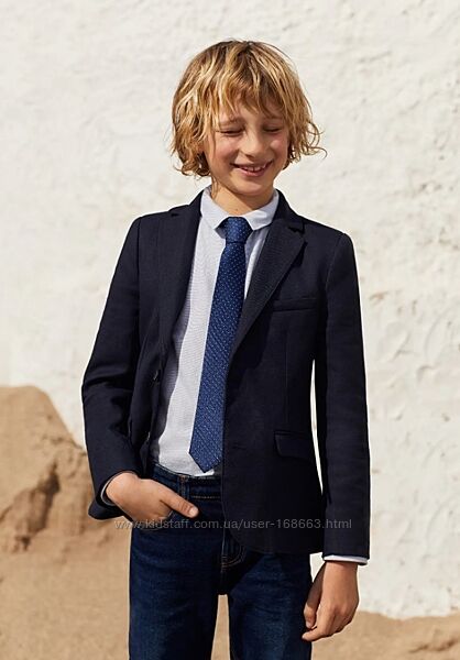 Пиджак для мальчика от Mango, 164р, 13-14 лет, оригинал, Испания