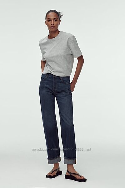 Прямые джинсы relaxed от Zara, 34р, оригинал 