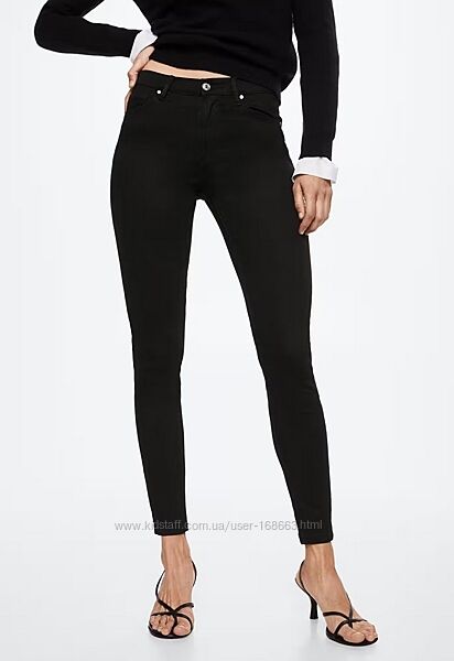 Черные джинсы от MANGO, 38р, Испания, оригинал