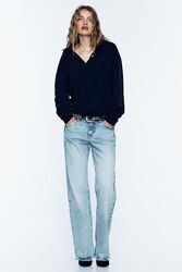Прямые джинсы от Zara, 38р, оригинал