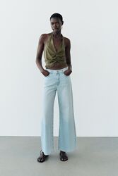 Широкие джинсы Wide leg от Zara, 36р, оригинал