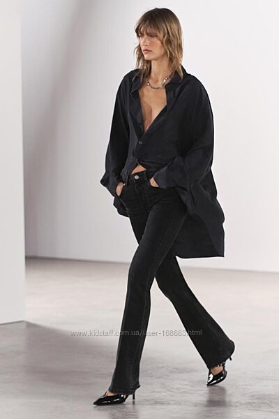 Длинные джинсы bootcut от ZARA, 36р, оригинал