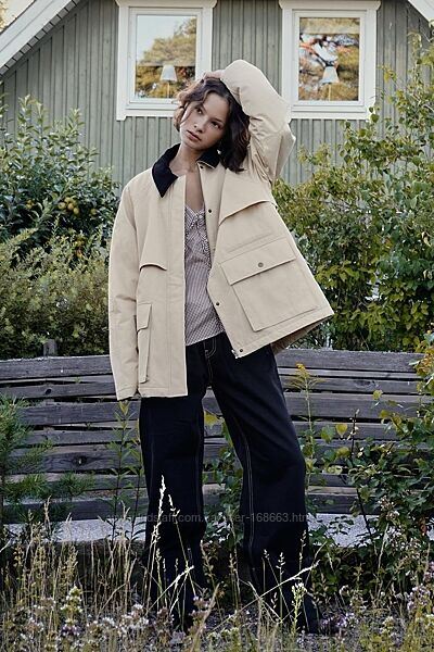 Джинси з закотами від Zara, 32, 42, 46р, оригінал