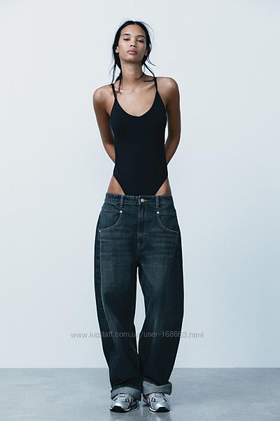 Вільні джинси Balloon від Zara, 40р, оригінал