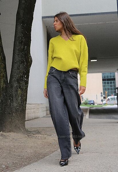 Вільні джинси Wide leg Loose від Zara, 38р, оригінал