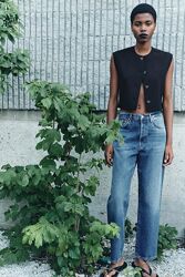 Вільні джинси Relaxed від Zara Woman, 42р, оригінал