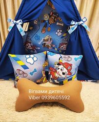 вигвам детская палатка шалаш игровой простор ребенка