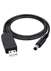 Підвищуючий перехідник - кабель для роутера Huajunxin USB 5V to 9V DC 5.5х2