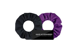 Набір резинок трикотаж black & violet makeup набор резинок