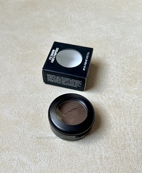 Тіні для повік m. a. c eye shadow brun satin 1.5 г mac оригінал тени для век