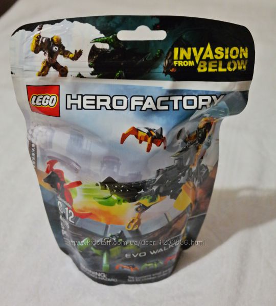 Лего LEGO Hero Factory Судоход Эво 44015 Оригинал новый