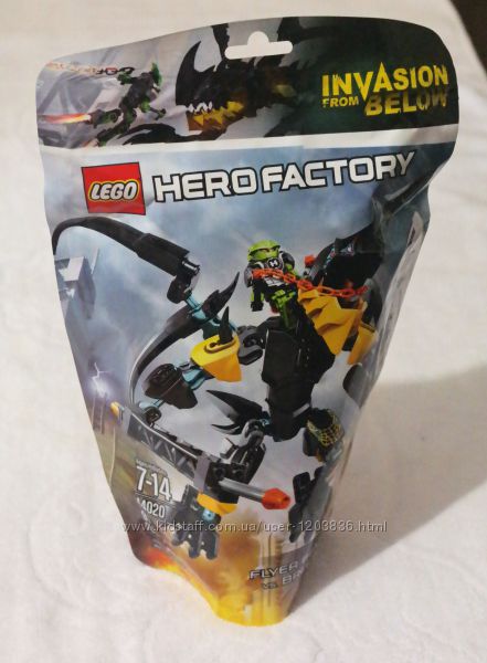 Конструктор LEGO Hero Factory Летун против Бриз 44020 