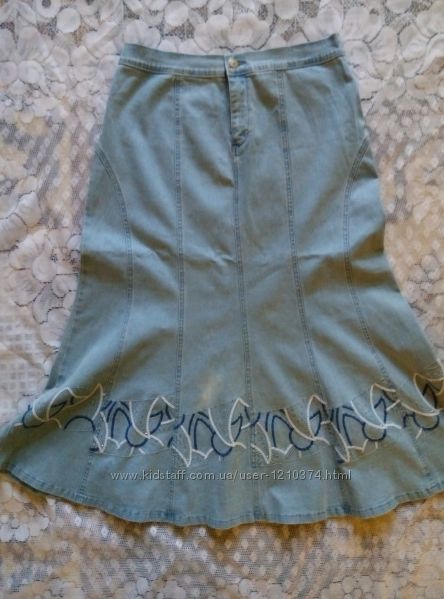 Юбка из тонкого джинса, бренд  Lafei Nier