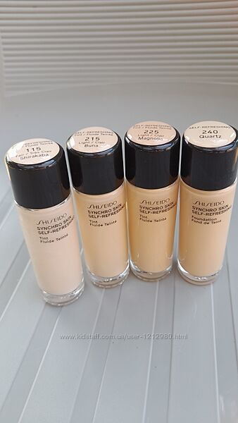 Стійкий тональний крем Shiseido Synchro Skin Self-Refreshing SPF 30