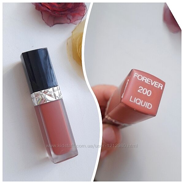 Рідка помада Dior Rouge Forever Liquid  200