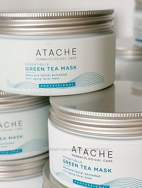 ATACHE - омолоджуюча маска з екстрактом зеленого чаю