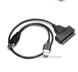 Адаптер USB 2xUSB - SATA HDD
