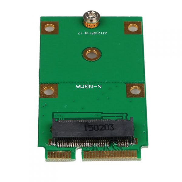 Переходник Адаптер mSATA Mini PCI-E - to NGFF M. 2 B Key SATA-Based 