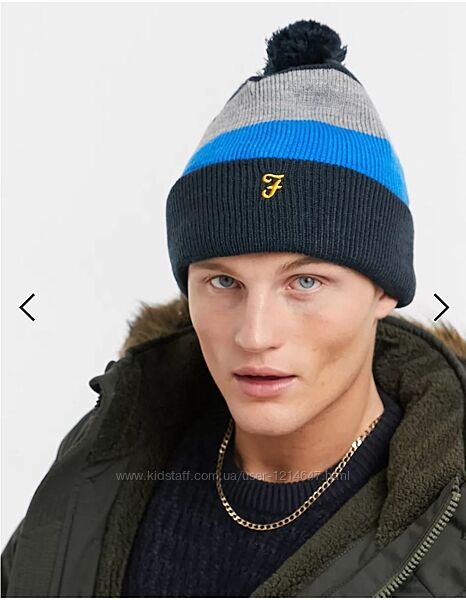 Зимняя Farah оригинал  супер теплая шапка на флисе отличное качество