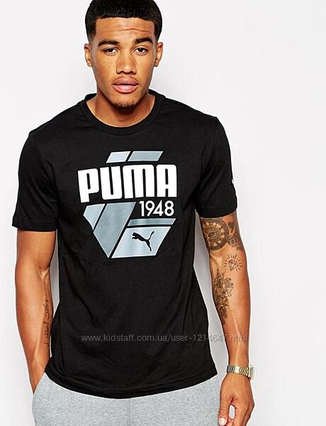 Puma футболка премиум качество оригинал l-XL