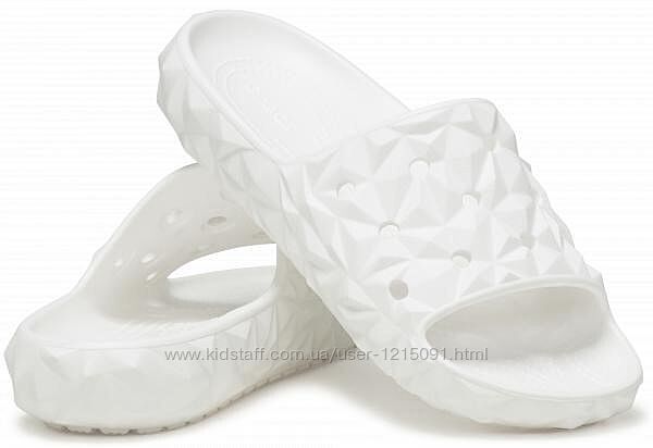 Слайди, шльопанці Crocs Classic Geometric, 37
