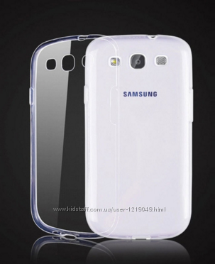 Силиконовый чехол для Samsung Galaxy S3, S3 duos