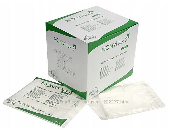 Компреси стерильніІ з нетканого матеріалу NONVI lux S 10х10см 100 шт.