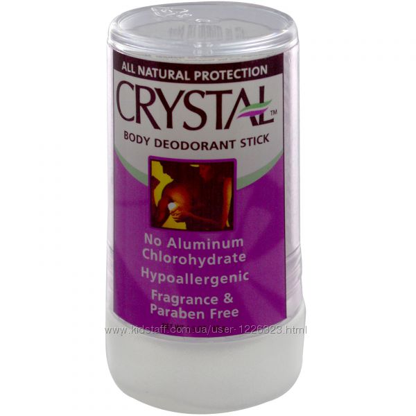 Crystal Body Deodorant, твердый 40 г