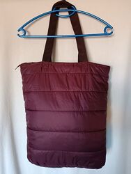 Жіноча стьобана сумка-шопер з  балоньової тканини maddison