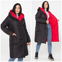 Женская зимняя удлиненная куртка. Модный тренд зимнего сезона 2023-2024