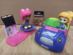 Ляльки Flipsies Lexy та Jazz з автомобілем, платформою та батарейками