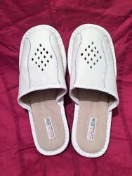 Тапки тапочки кожа