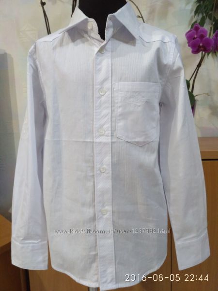 Шкільна біла сорочка на хлопчика - від 150 по 160 зріст.