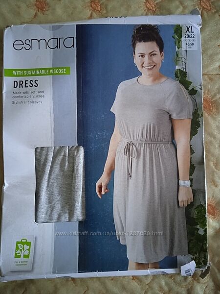 Натуральне легке плаття Esmara