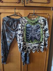Костюм мертвяк зомбі на Хелловін, хеловін, гелловін, геловін helloween